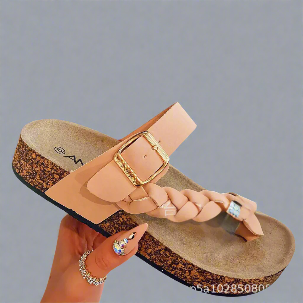 JOSEPHA | WYGODNE, WYSOKIEJ JAKOŚCI LETNIE KLAPKI SKÓRZANE