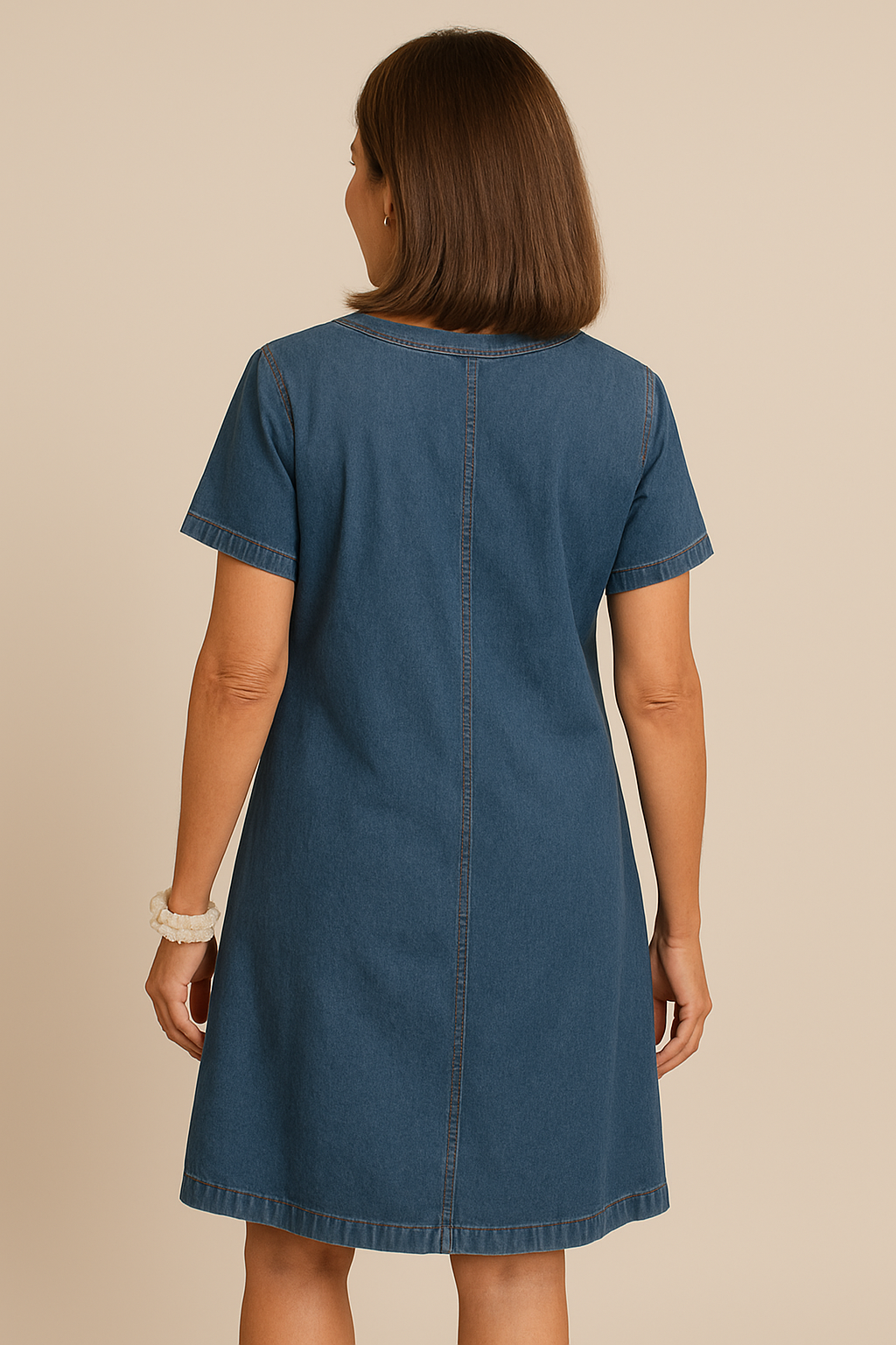 Kynava™ - Miękka sukienka z dżinsu