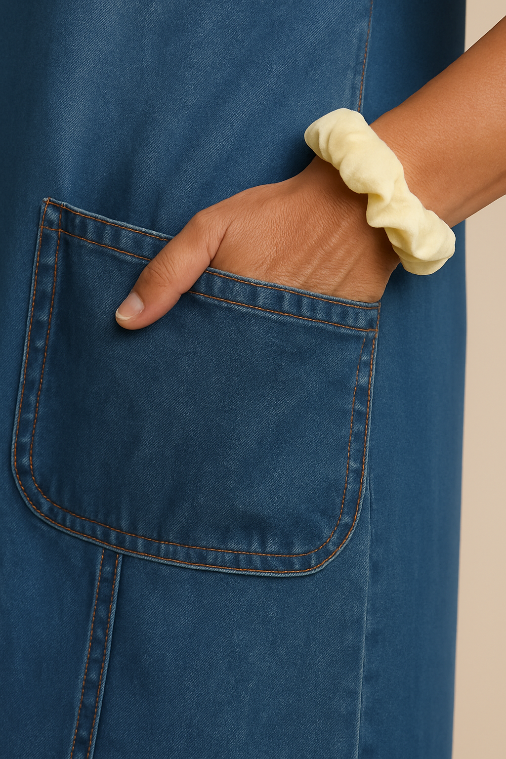 Kynava™ - Miękka sukienka z dżinsu